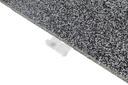 STRIDE Connecting rubber tile | 70% grey | 1m x 1m x 2cm