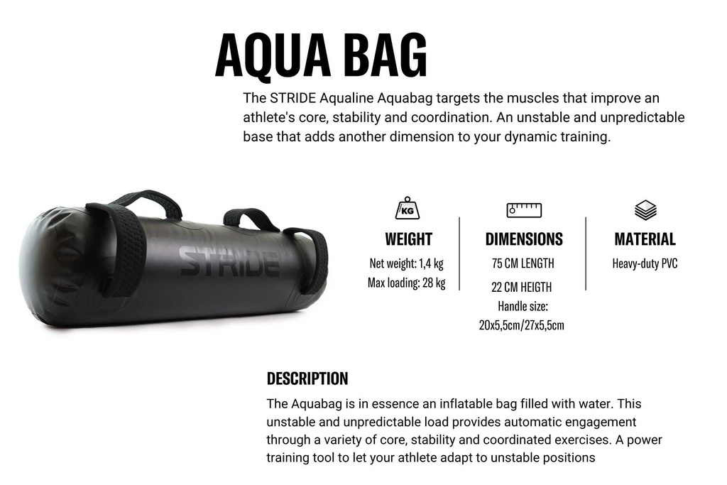 STRIDE Aquabag M (black)