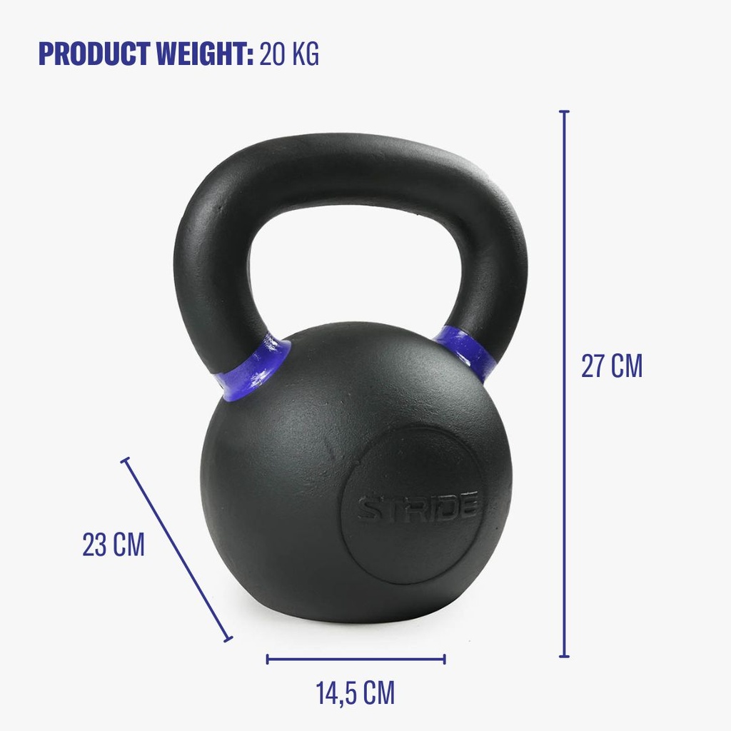 STRIDE Molded Kettlebell (20kg)