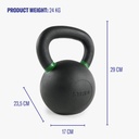 STRIDE Molded Kettlebell (24kg)