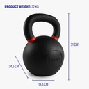 STRIDE Molded Kettlebell (32kg)