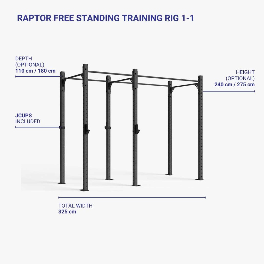 RAPTOR Free Standing Training Rig 1-1