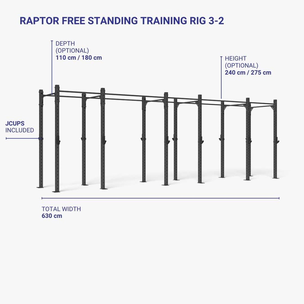 RAPTOR Free Standing Training Rig 3-2