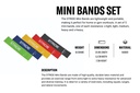STRIDE Mini Band SET (5 pcs - 1pc of each resistance)