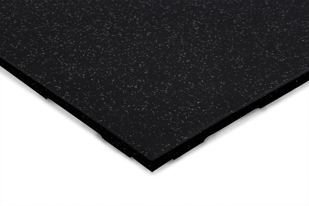 Connecting Rubber Tile |  15% Dark Gray  |  1m x 1m x 2cm