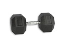 ​Hex Rubber Dumbbell (pair; 22,5kg) Discontinued Product