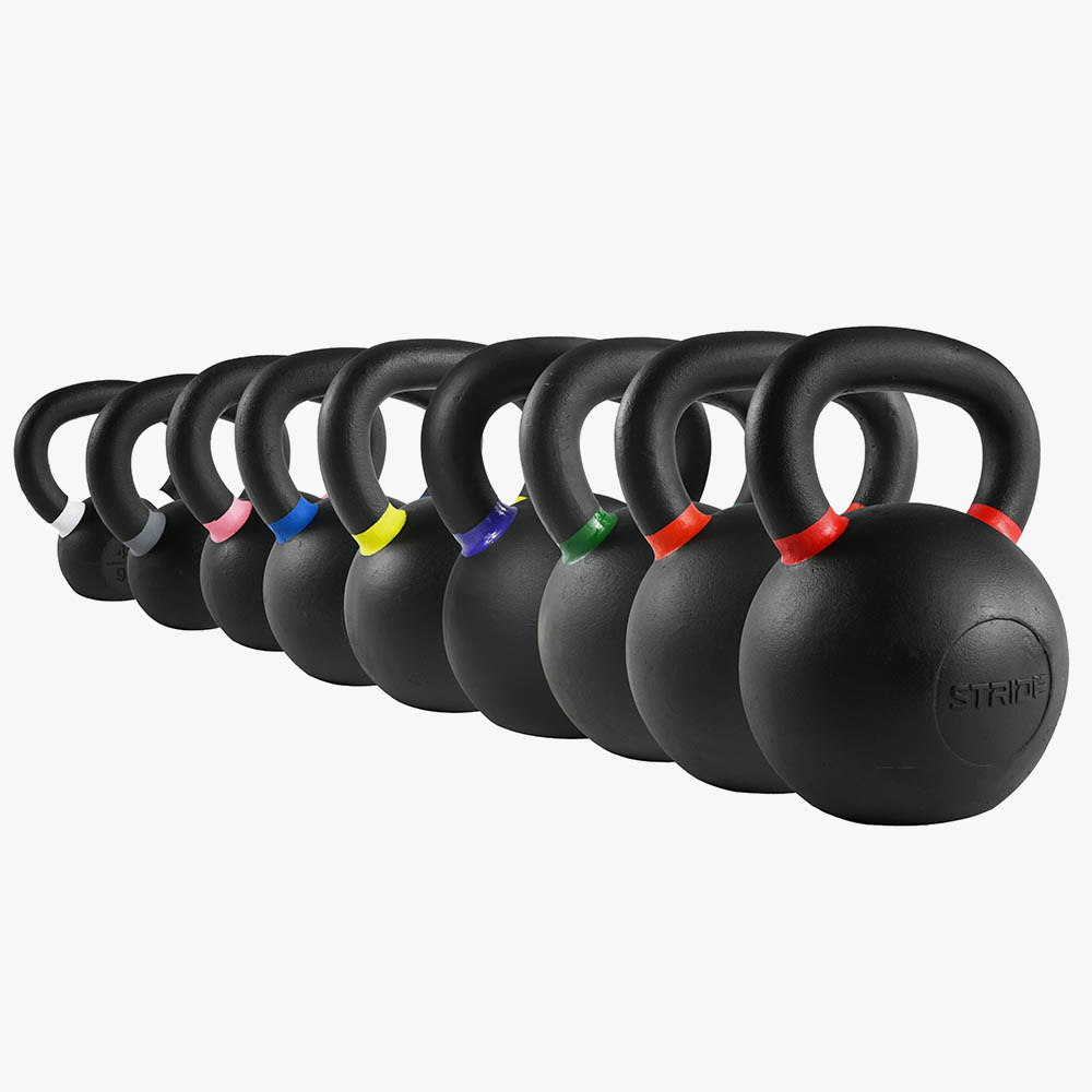 STRIDE Molded Kettlebell SET (set of 9pcs 4kg - 32kg)