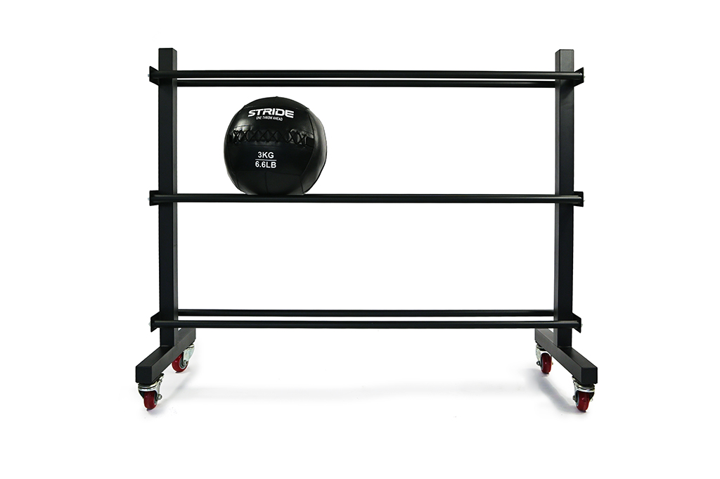 STRIDE Rollable Medicine Ball Rack