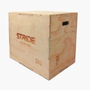 STRIDE Wooden Plyo Box Regular (41cm x 51cm x 61cm)