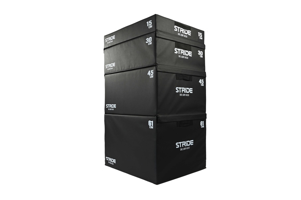 STRIDE Soft Plyo Box SET (15, 30, 45 and 60cm)