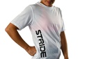 STRIDE White T-shirt | Oblique print (MEN)