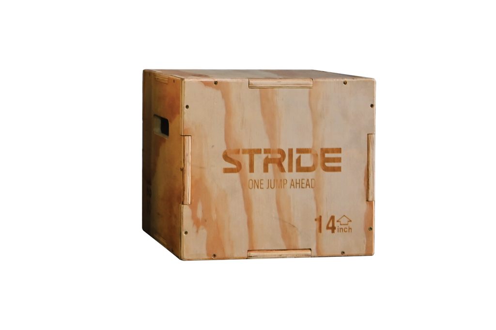 STRIDE Wooden Plyo Box small (30cm x 40cm x 45cm)
