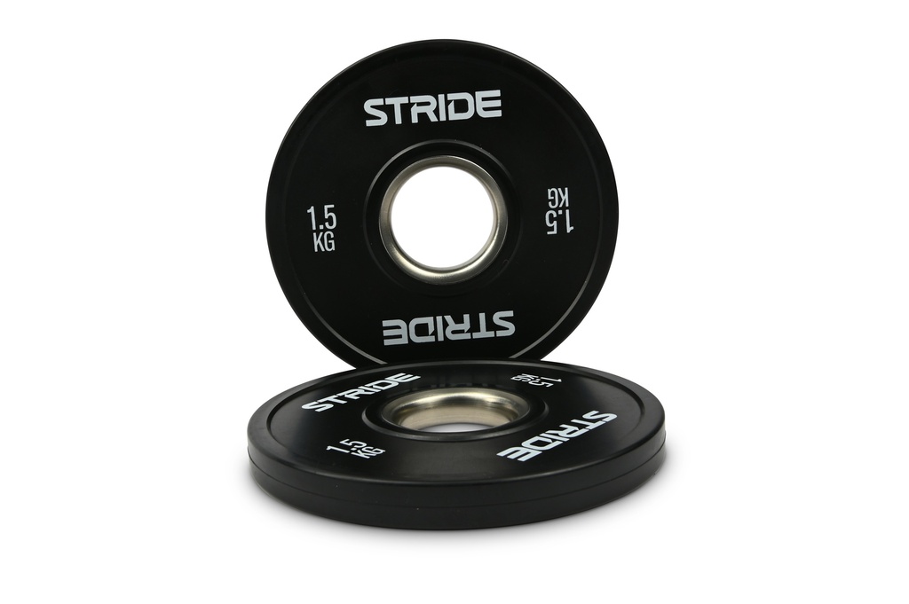 STRIDE Fractional Plate (single; 1,5kg) - BLACK