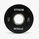 STRIDE Fractional Plate (single; 1kg) - BLACK