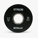 STRIDE Fractional Plate (single; 2kg) - BLACK