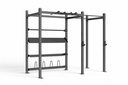 RAPTOR Power Rack with Shelves 1-1