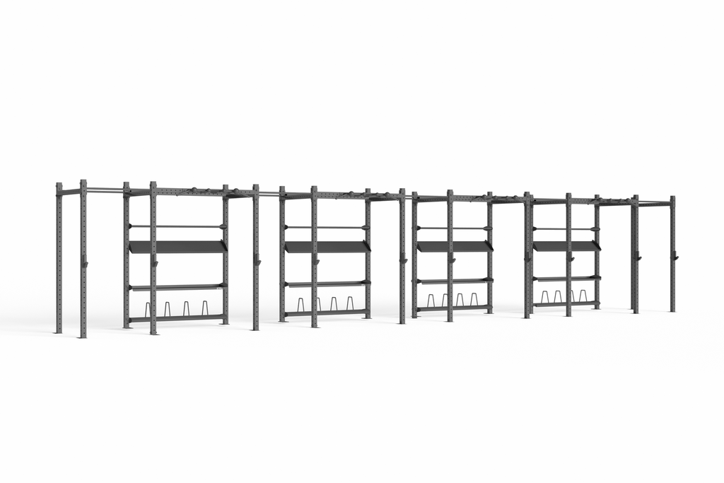 RAPTOR Power Rack with Shelves 5-4