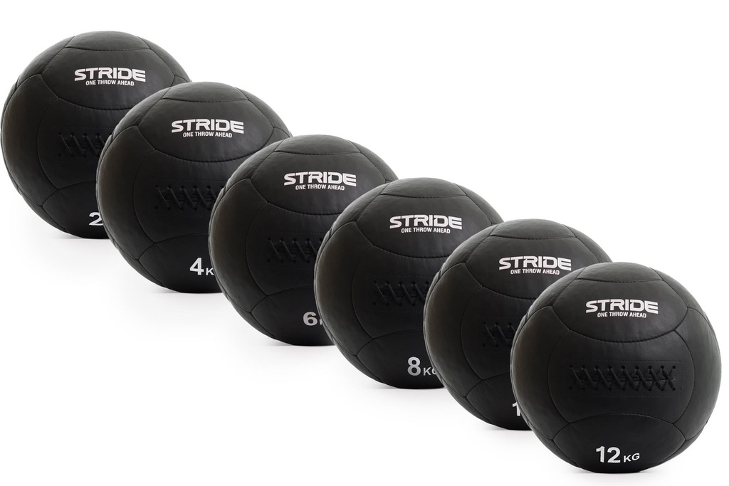 STRIDE Elite Medicine Ball Pro SET (Set of 6 balls; 2kg-12kg)