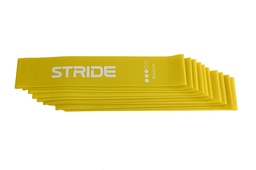 [STR-MINIBYEL10] STRIDE Mini Band  Medium (YELLOW) set of 10