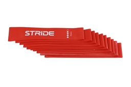 [STR-MINIBRED10] STRIDE Mini Band heavy (RED) set of 10