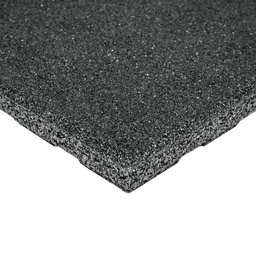 [STO-STAND43] Standard Rubber Tile | Black (43mm; density 1000)