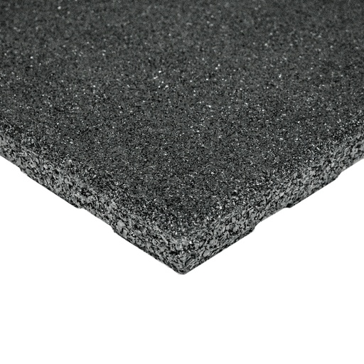 Standard Rubber Tile | Black (43mm)