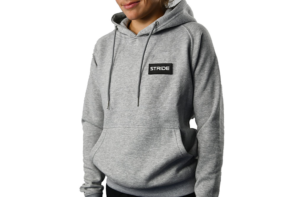 STRIDE Grey hoodie | Pec LABEL (MEN)