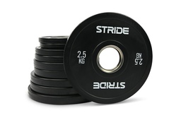 [STR-FRACPLATEBLACKSET] STRIDE Fractional Plate SET (set of 5 pairs; 0,5kg-2,5kg) - BLACK