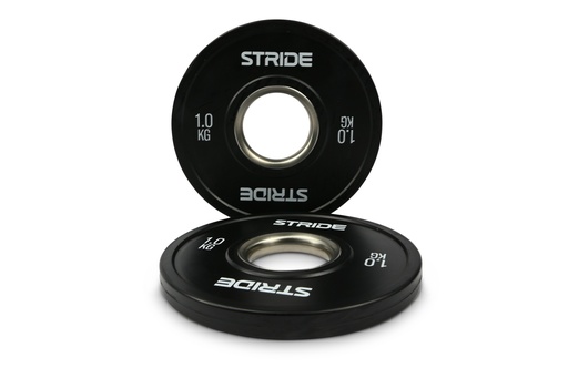 STRIDE Fractional Plate (single; 1kg) - BLACK