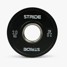 [STR-FRACPLATEBLACK20] STRIDE Fractional Plate (single; 2kg) - BLACK