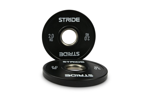 STRIDE Fractional Plate (single; 2kg) - BLACK